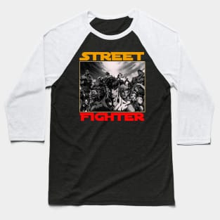 streetfighter Baseball T-Shirt